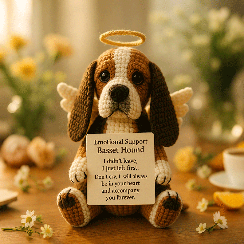 🎁Yorkshire Terrier Memorial Emotional Support Crochet✨