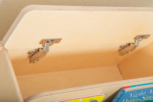 🌟 Montessori Toddler Bookshelf (with Hidden Drawer)📙