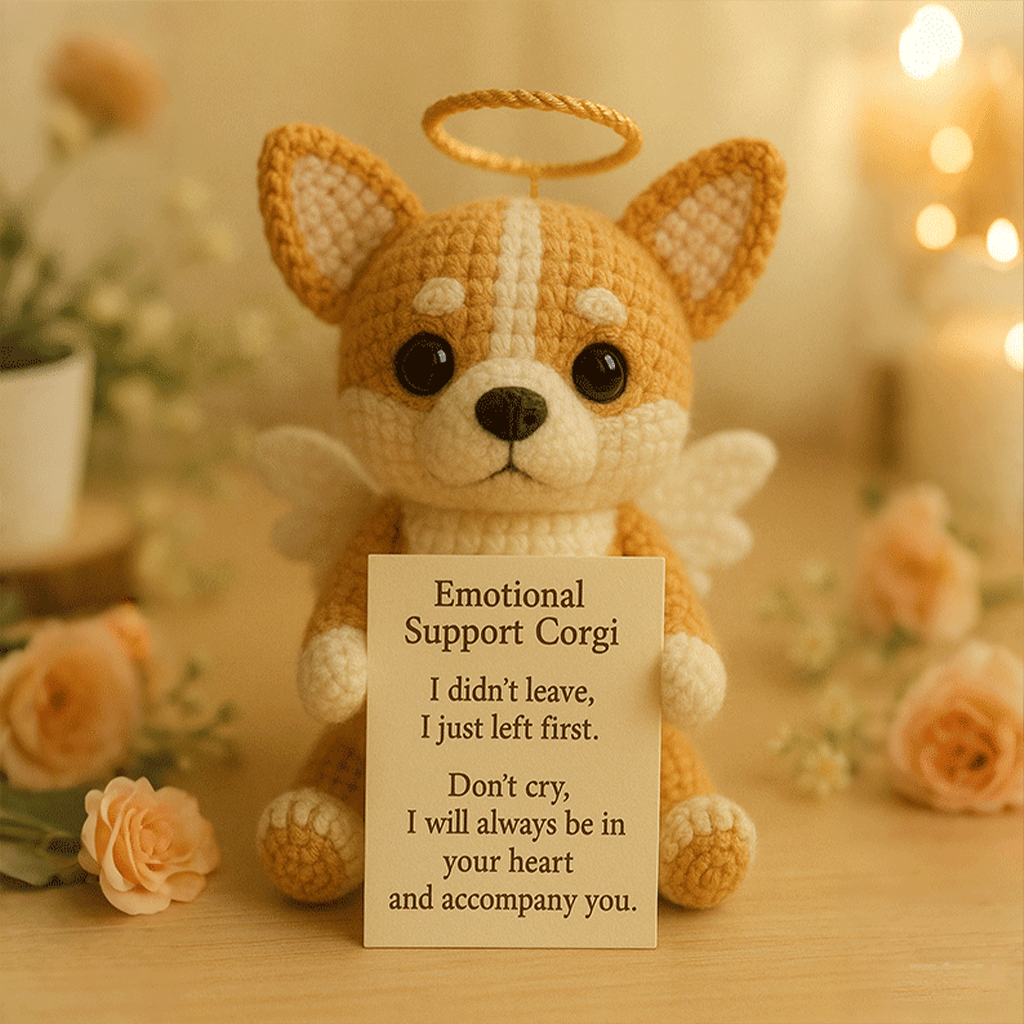 🎁Yorkshire Terrier Memorial Emotional Support Crochet✨