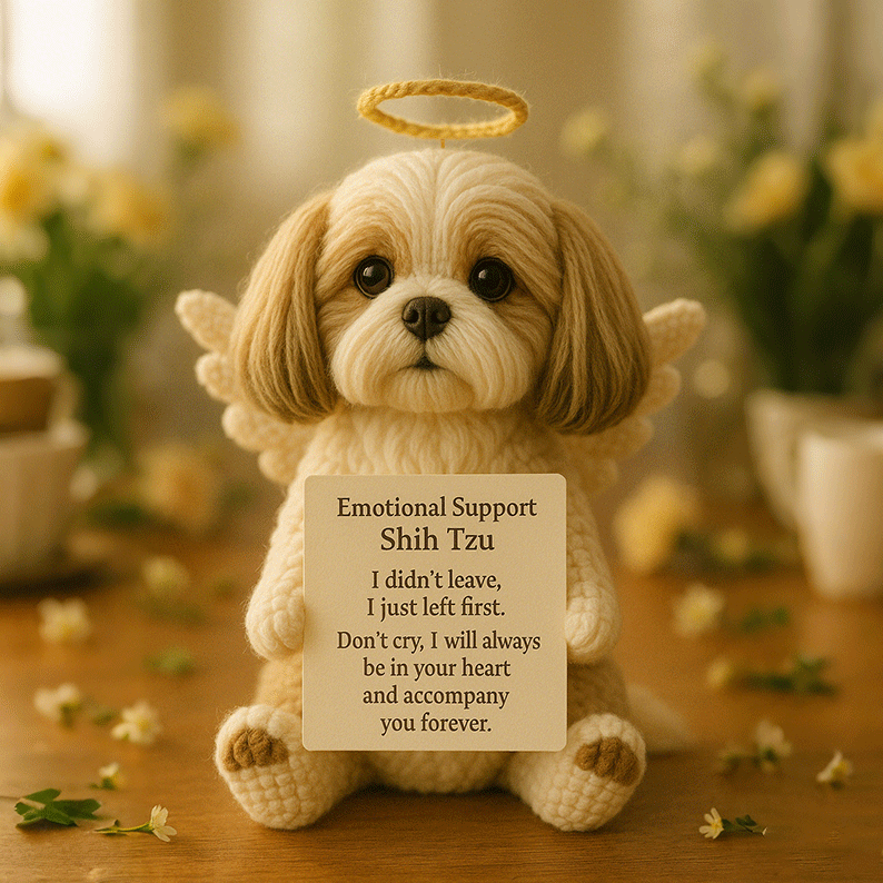 🎁Yorkshire Terrier Memorial Emotional Support Crochet✨