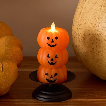 🎉Halloween Pumpkin and Ghost Flameless Candles🎀