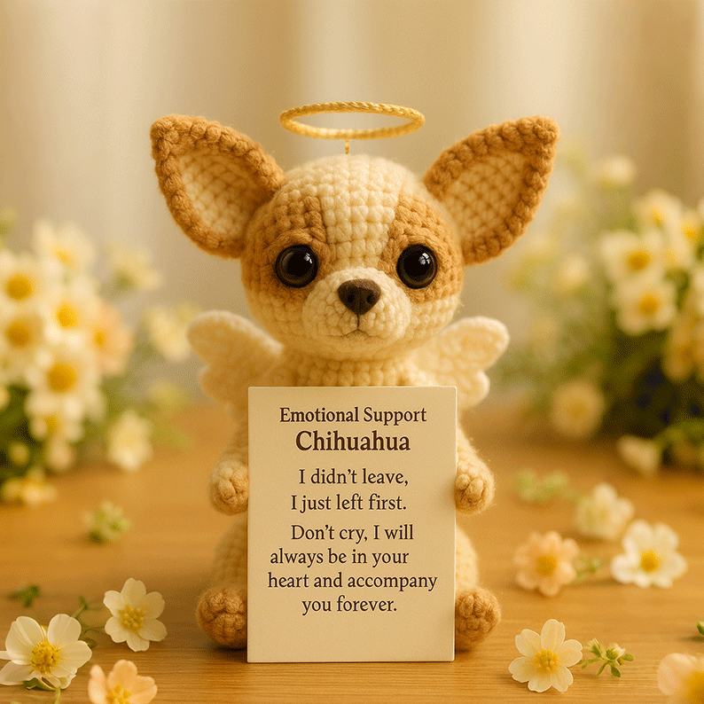 🎁Yorkshire Terrier Memorial Emotional Support Crochet✨