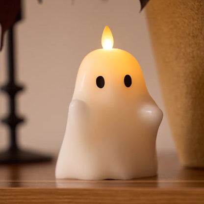 🎉Halloween Pumpkin and Ghost Flameless Candles🎀