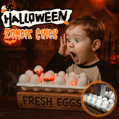 🐣Halloween Zombie Chick Lantern – Cute Yet Creepy Spooky Decor 🎃
