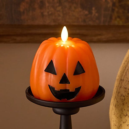 🎉Halloween Pumpkin and Ghost Flameless Candles🎀