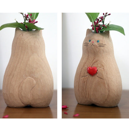 🐱Handmade Cat Vase💕